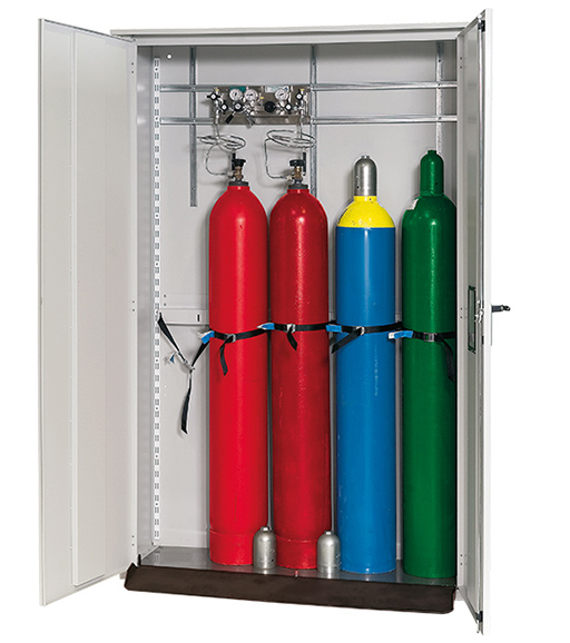 Gasskåp för utomhus förvaring